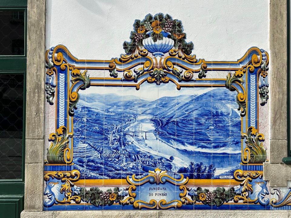 Gare de Pinhao et ses azulejos